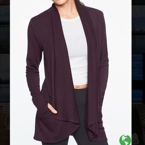 Athleta Pranayama Wrap, XS, Wild Raisin - NWT